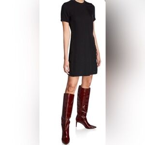 Rag & Bone Aiden Dress Black Short Sleeve Mini Size Small